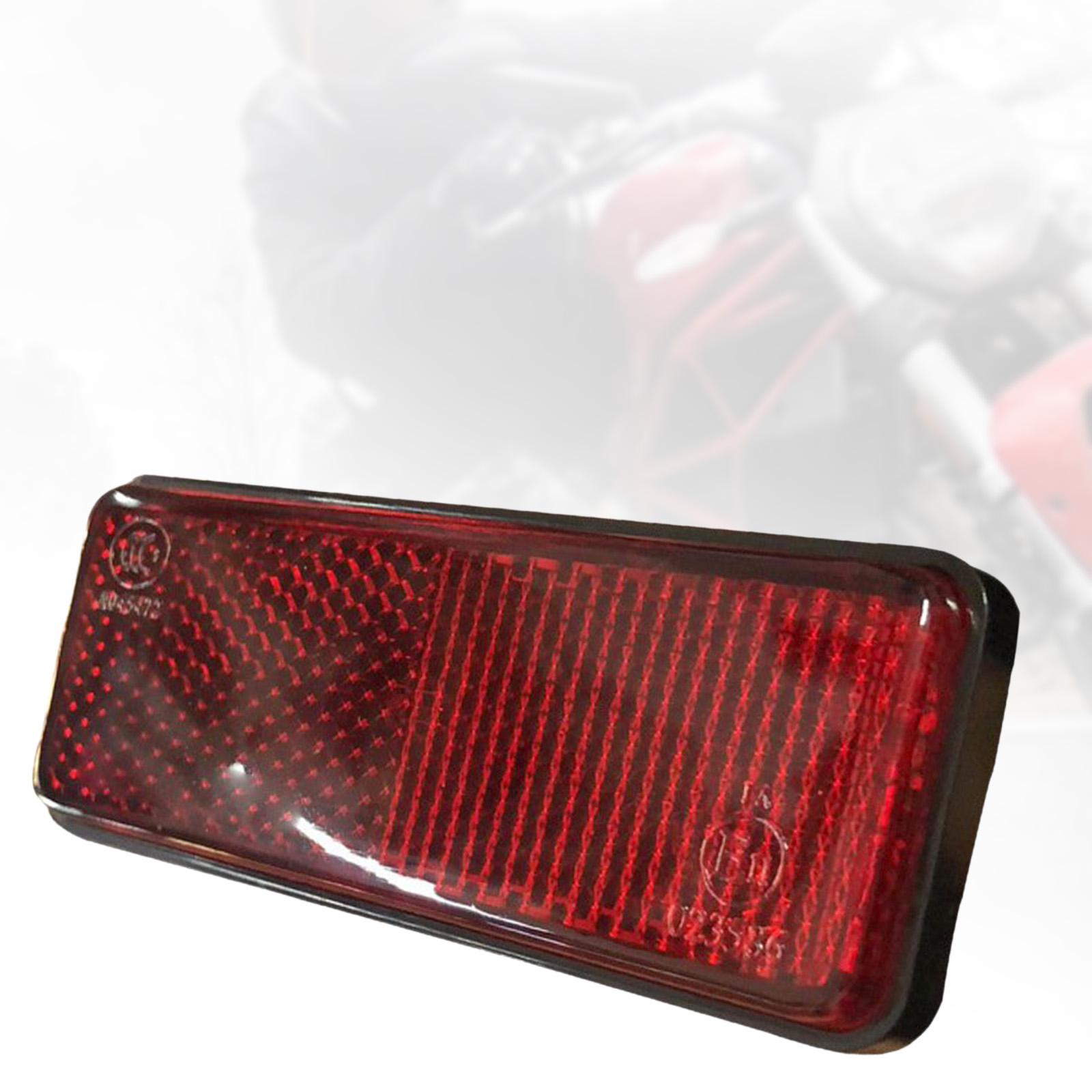 Reflector 5 In 1 - Universal Motorcycle Red Reflector, Repair Part