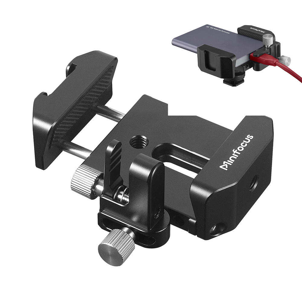 Camera Cage Baseplate - SSD Mount Bracket SSD Holder with