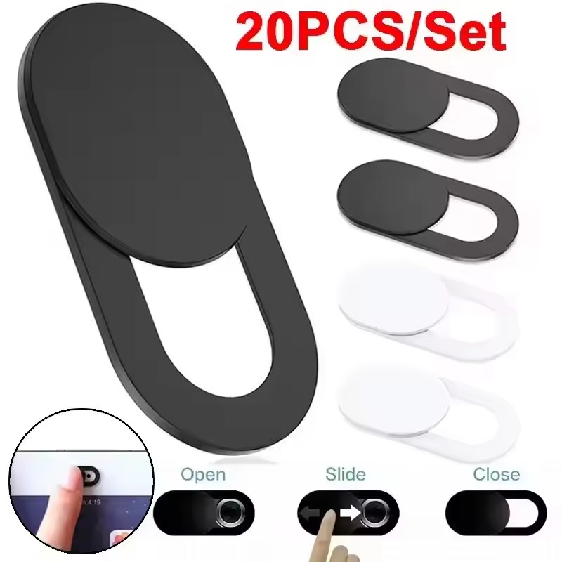 Photography Zooming - Webcam Cover Shutter Magnet Slider Plastic
