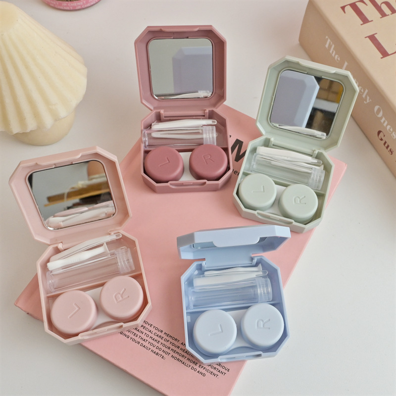 Lens Case Pouch - 1pc Contact Lens Travel Kit with