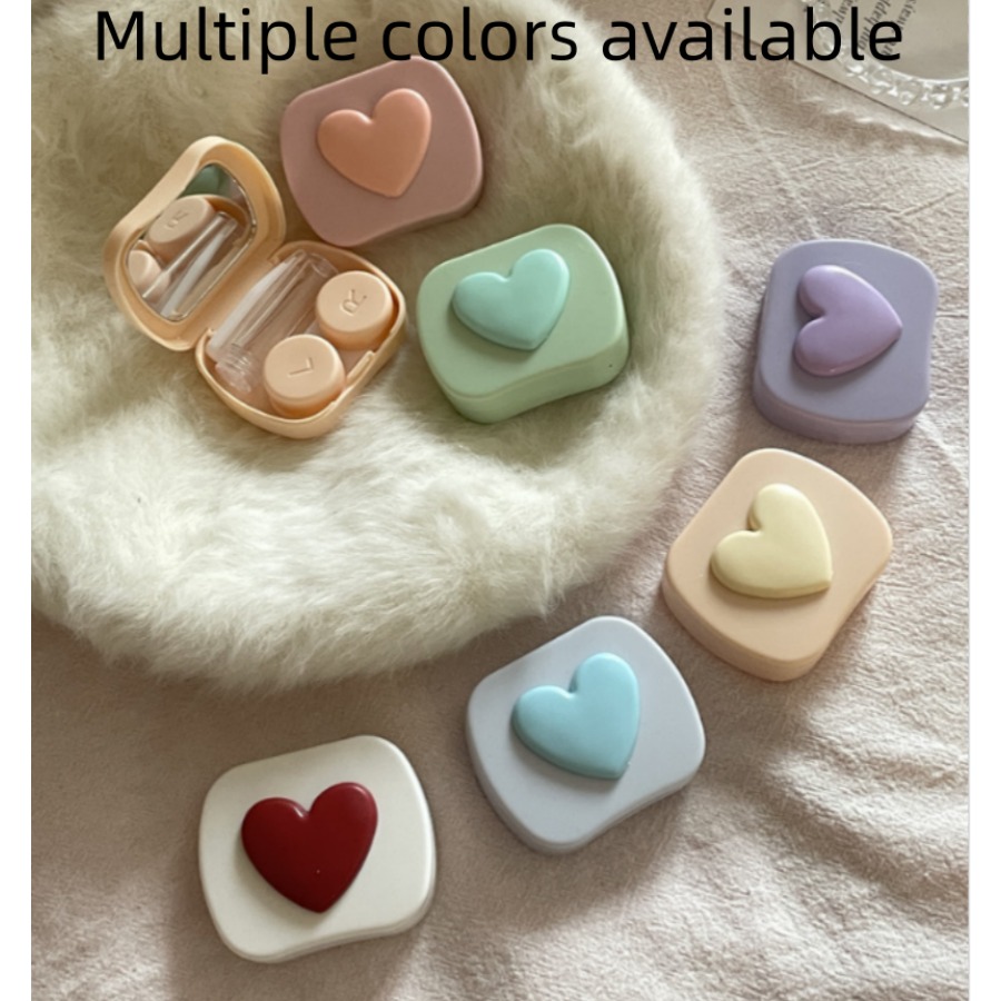 Lens Case Pouch - 1pc Portable Contact Lens Box Lens