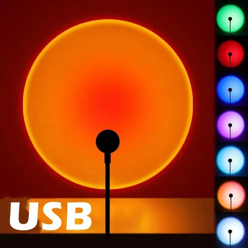 USB Sunset Projection Lamp Rai - Photography Coffee recension och pris