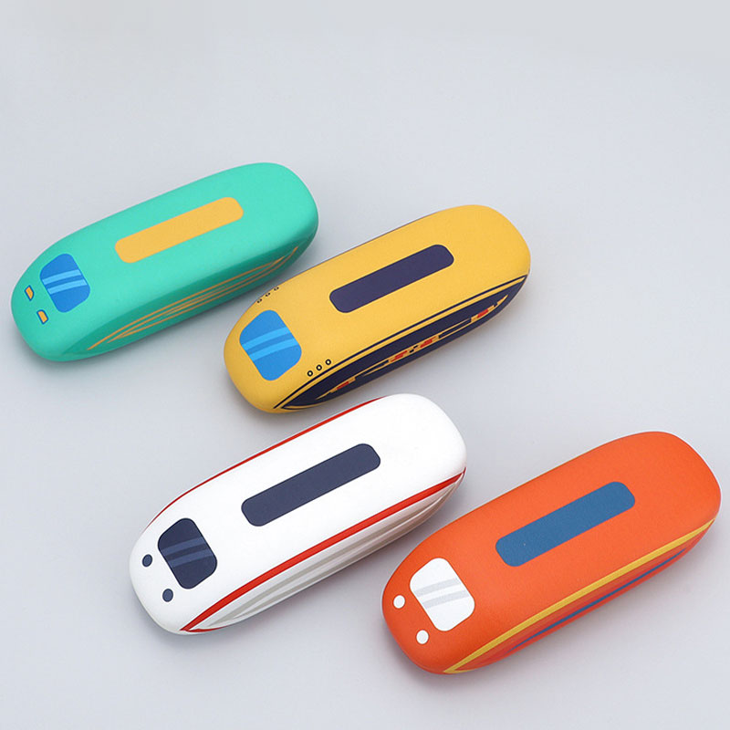 Cartoon Train Glasses Case Cre - Lens Case Pouch recension och pris