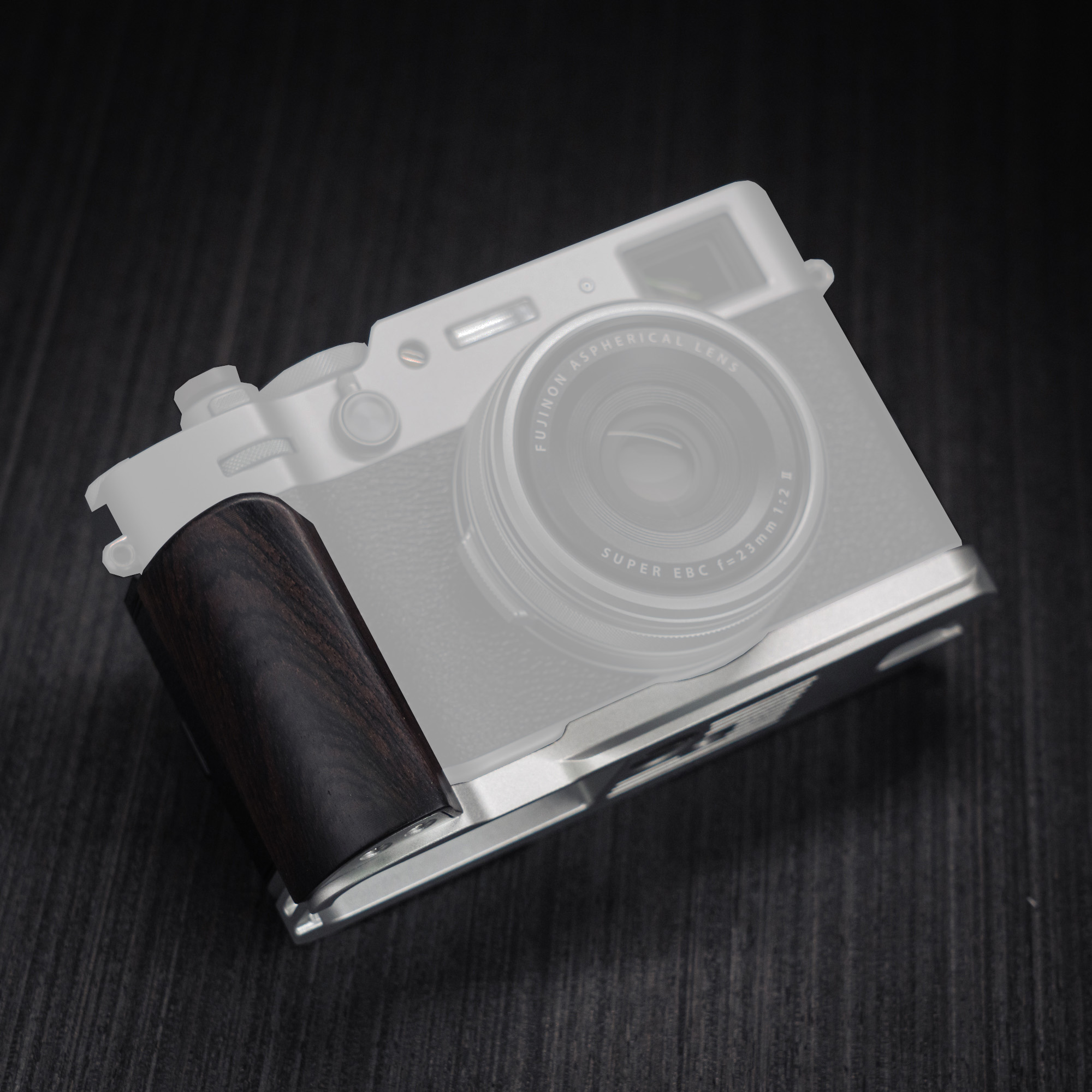 Wooden Hand Grip L Holder For  - Camera Cage Baseplate recension och pris