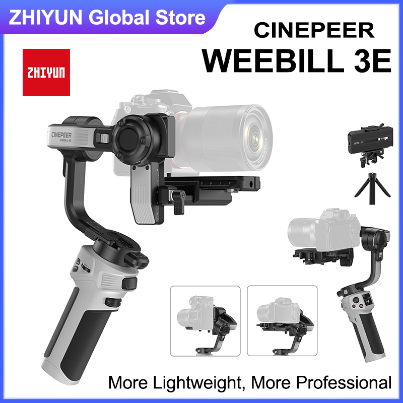ZHIYUN CINEPEER WEEBILL 3E 3-A - Handheld Stabilizer Gimbal recension och pris