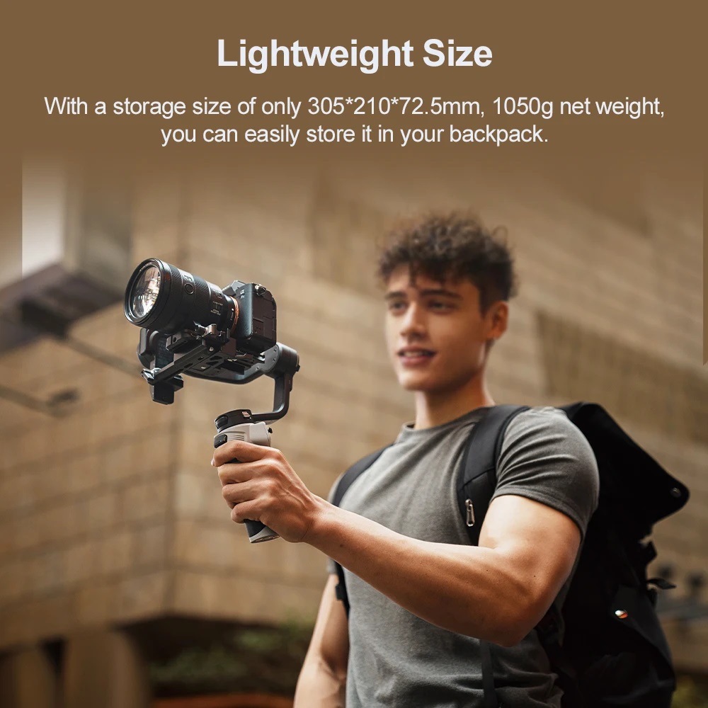 ZHIYUN CINEPEER WEEBILL 3E 3-A - Handheld Stabilizer Gimbal recension och pris