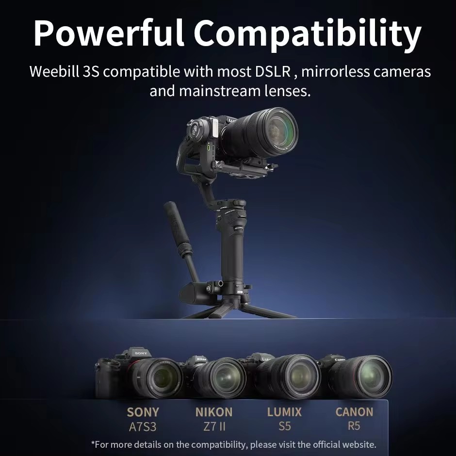 Zhiyun Weebill 3S Camera Gimba - Handheld Stabilizer Gimbal recension och pris