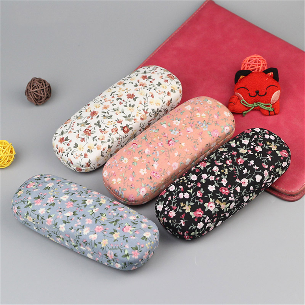 Retro Floral Glasses Case Flow - Lens Case Pouch recension och pris