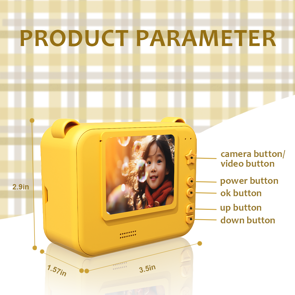 Kids Instant Print Camera 1080 - Photography Zooming recension och pris