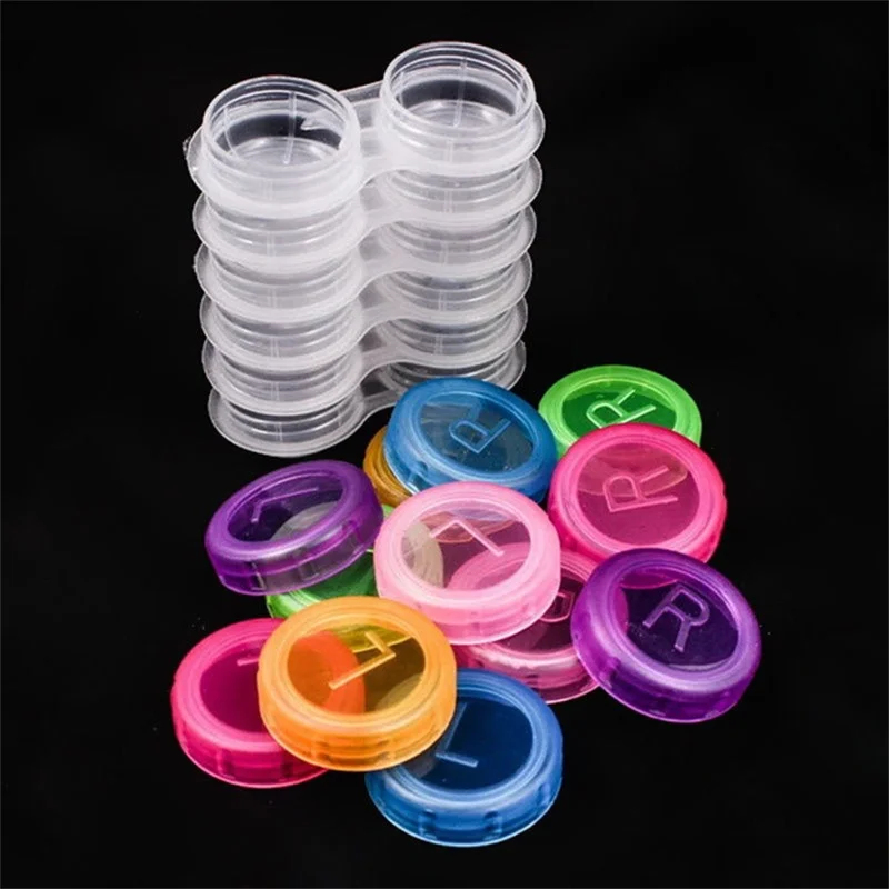Colorful Clear Contact Lens Ca - Lens Case Pouch recension och pris
