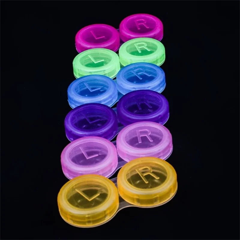 Colorful Clear Contact Lens Ca - Lens Case Pouch recension och pris