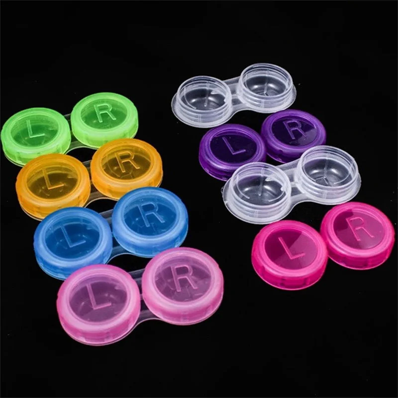 Colorful Clear Contact Lens Ca - Lens Case Pouch recension och pris