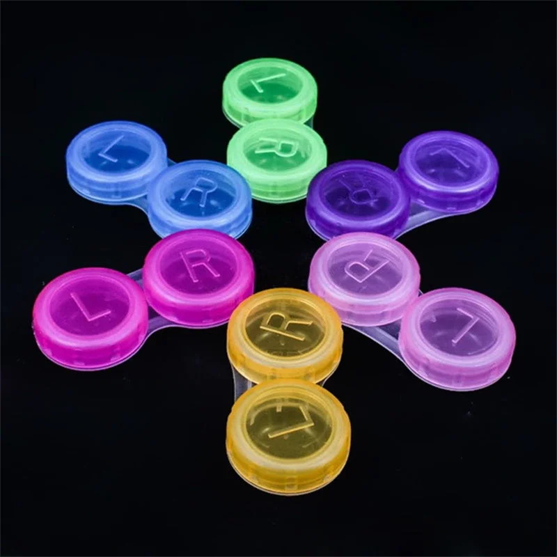 Colorful Clear Contact Lens Ca - Lens Case Pouch recension och pris