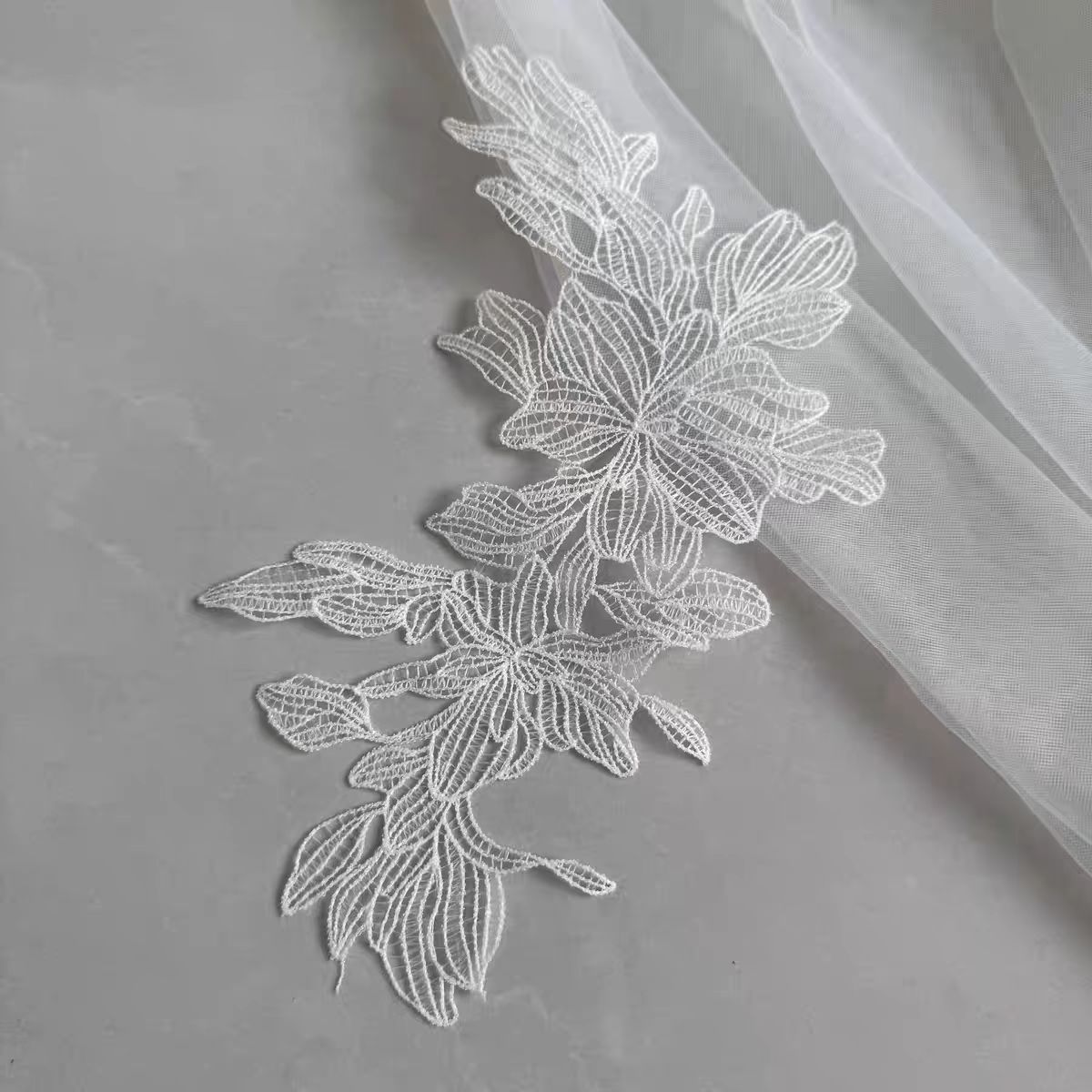 1Pc Black White Lace Flower Pa - Photography Job recension och pris