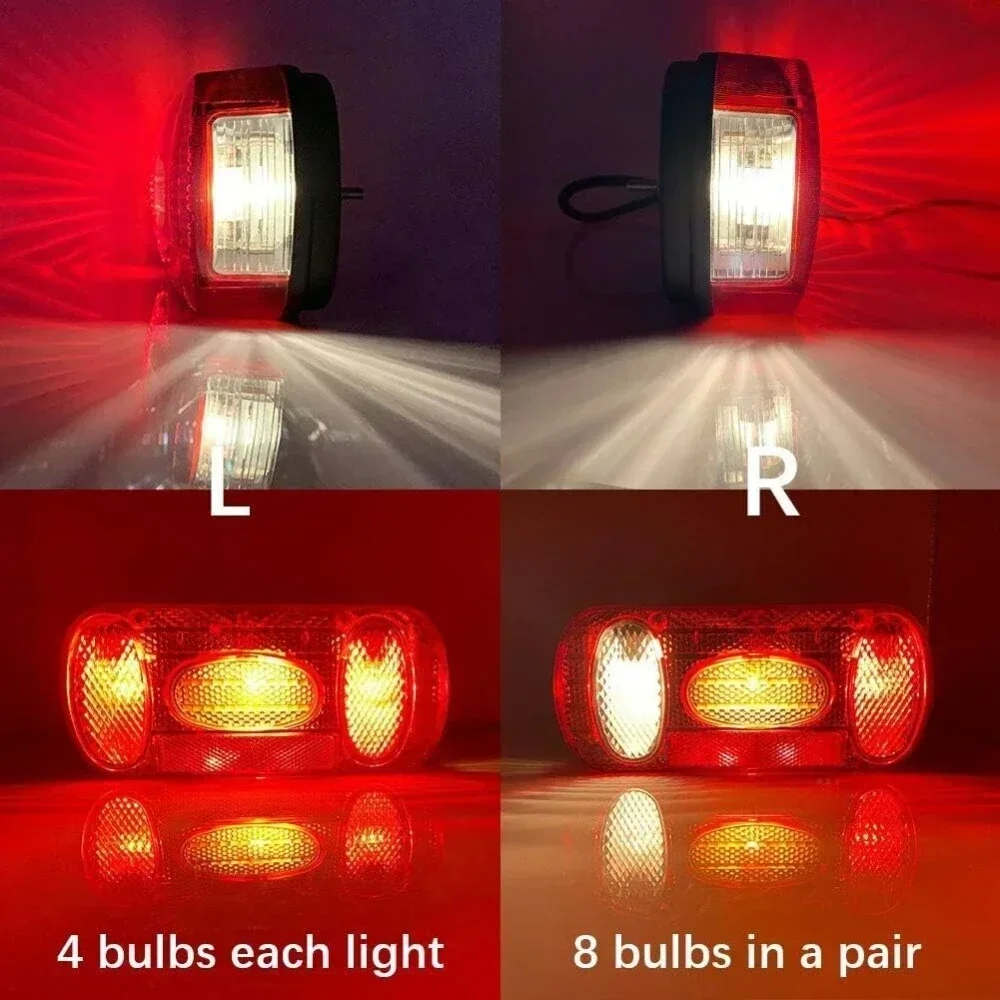 1 Set 12V 13 Pin 5.5m Cable Wi - Reflector 5 In 1 recension och pris