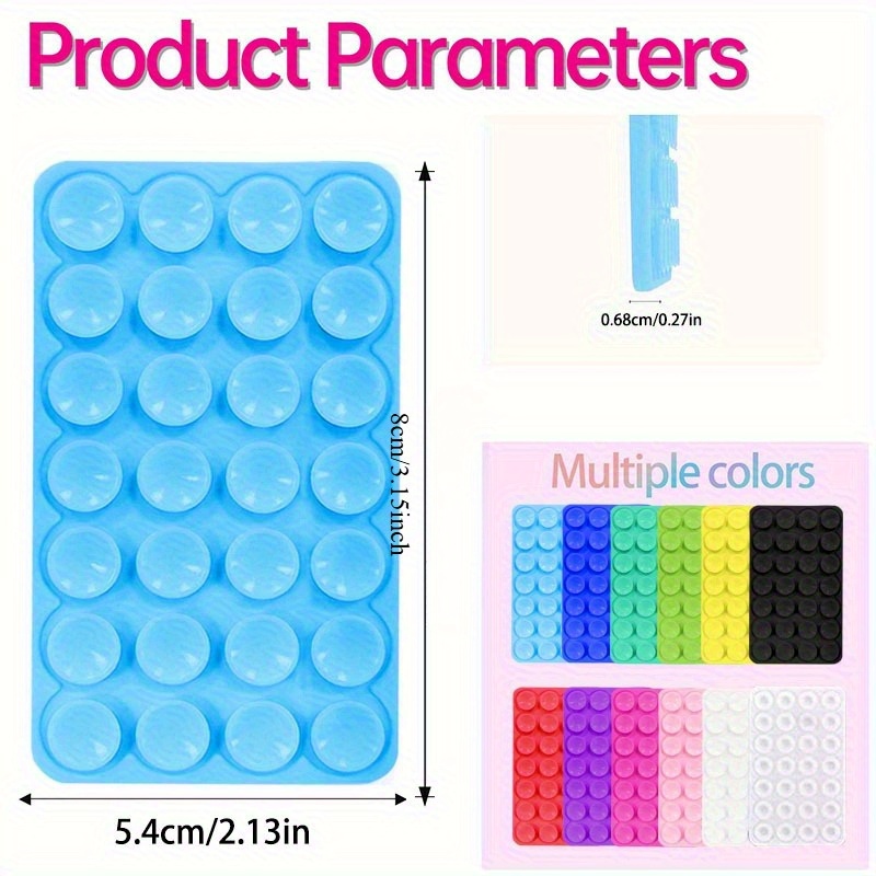10Pcs Double-Sided Silicone Su - Photography Videos recension och pris