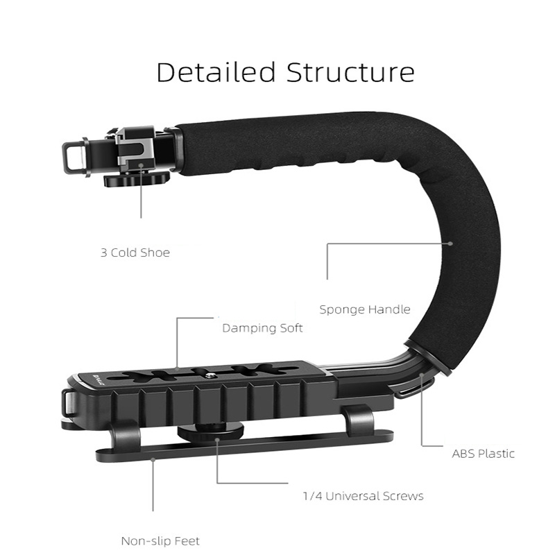 Universal Camera Stabilizer U- - Handheld Stabilizer Gimbal recension och pris
