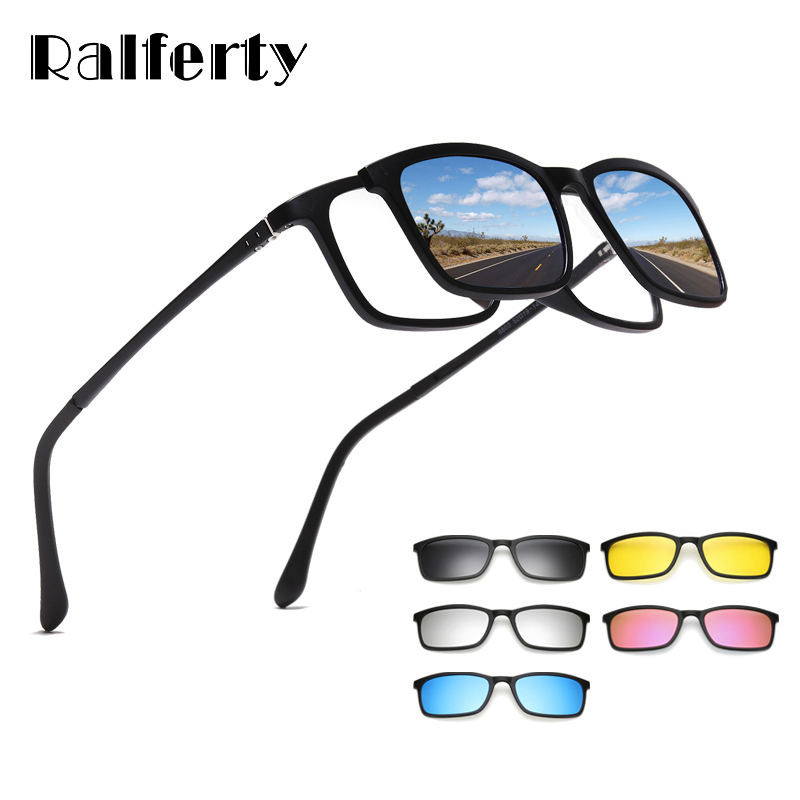 Ralferty Polarized Sunglasses  - Reflector 5 In 1 recension och pris