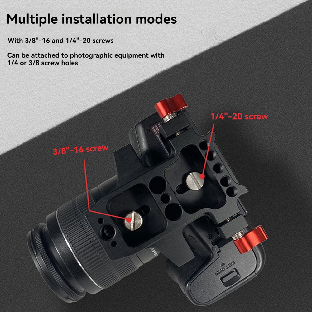 Well Made-Universal Base Plate - Camera Cage Baseplate recension och pris