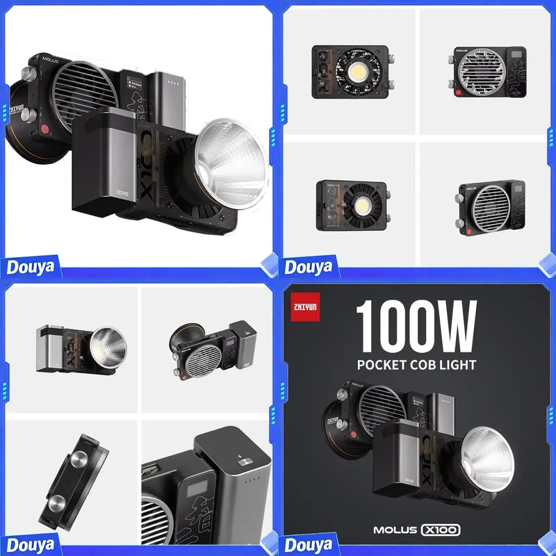 ZHIYUN Molus X100 100W COB LED - Photography Videos recension och pris