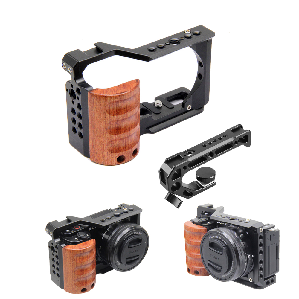 For Sony ZV-E10 Cage  camera W - Camera Cage Baseplate recension och pris