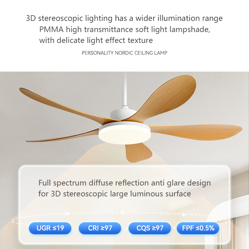 40/46/56inch 5 Blade DC Motor  - Photography Coffee recension och pris