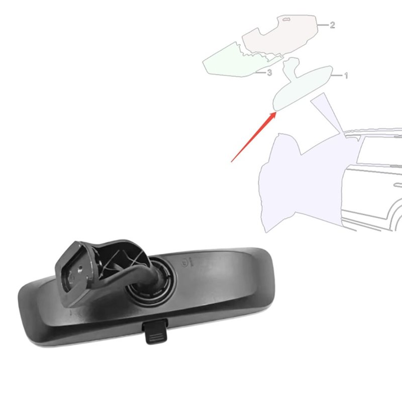 Car Interior Rear View Mirror  - Reflector 5 In 1 recension och pris