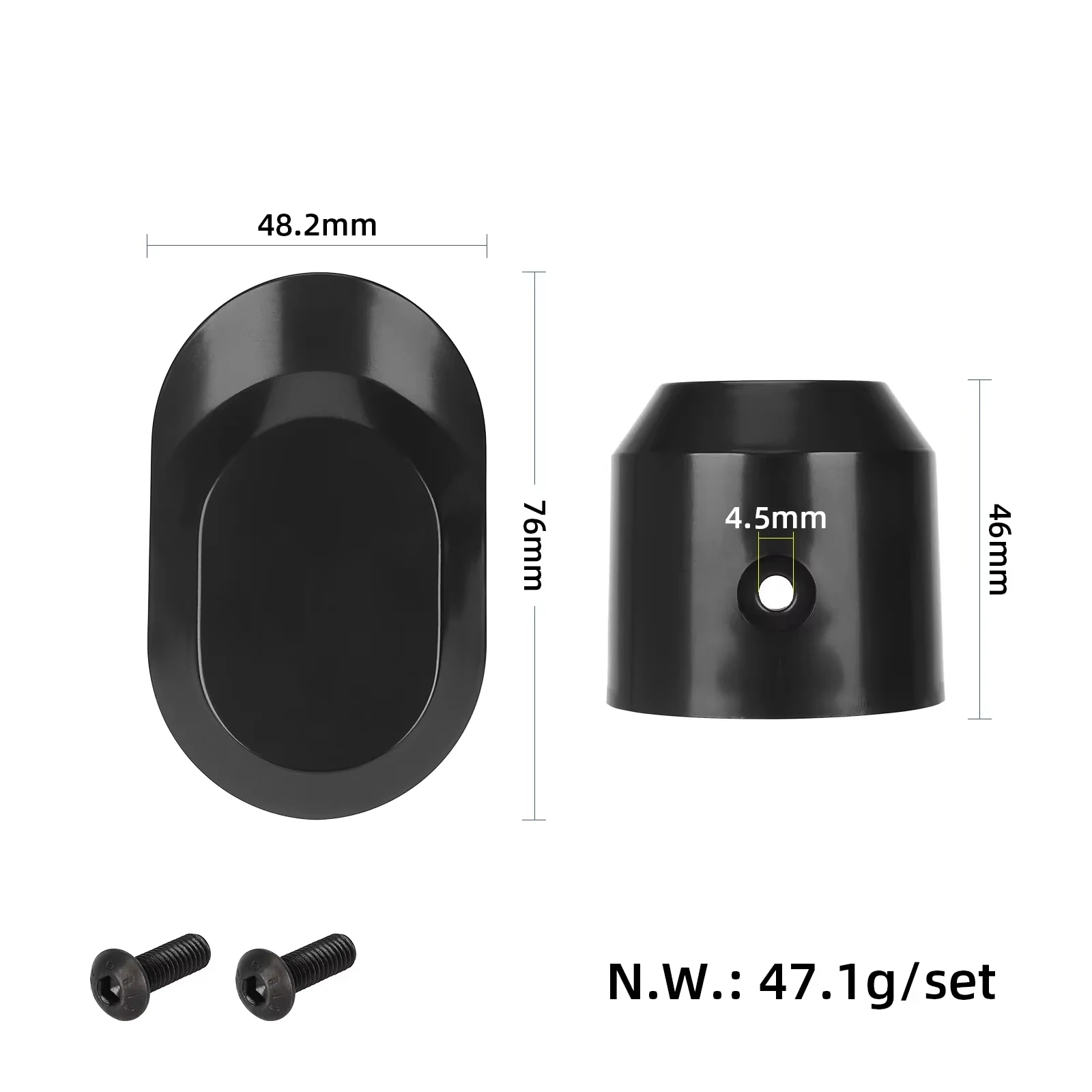 Original 1 Pair Front Fork Dec - Reflector 5 In 1 recension och pris