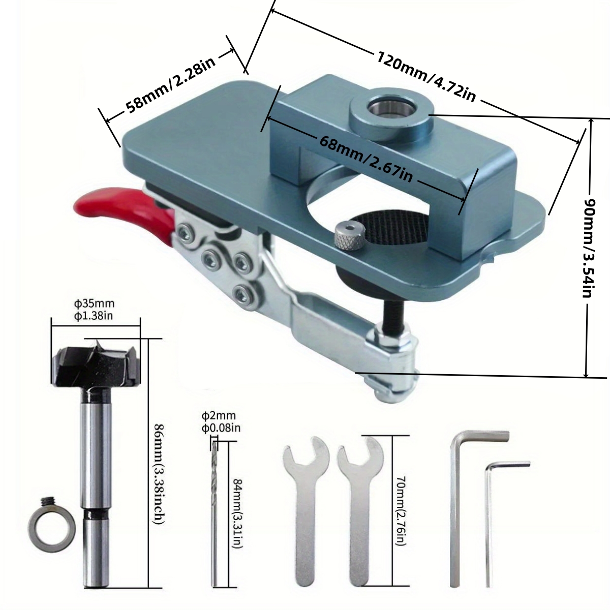 Upgrade 35mm Concealed Hinge J - Photography Job recension och pris