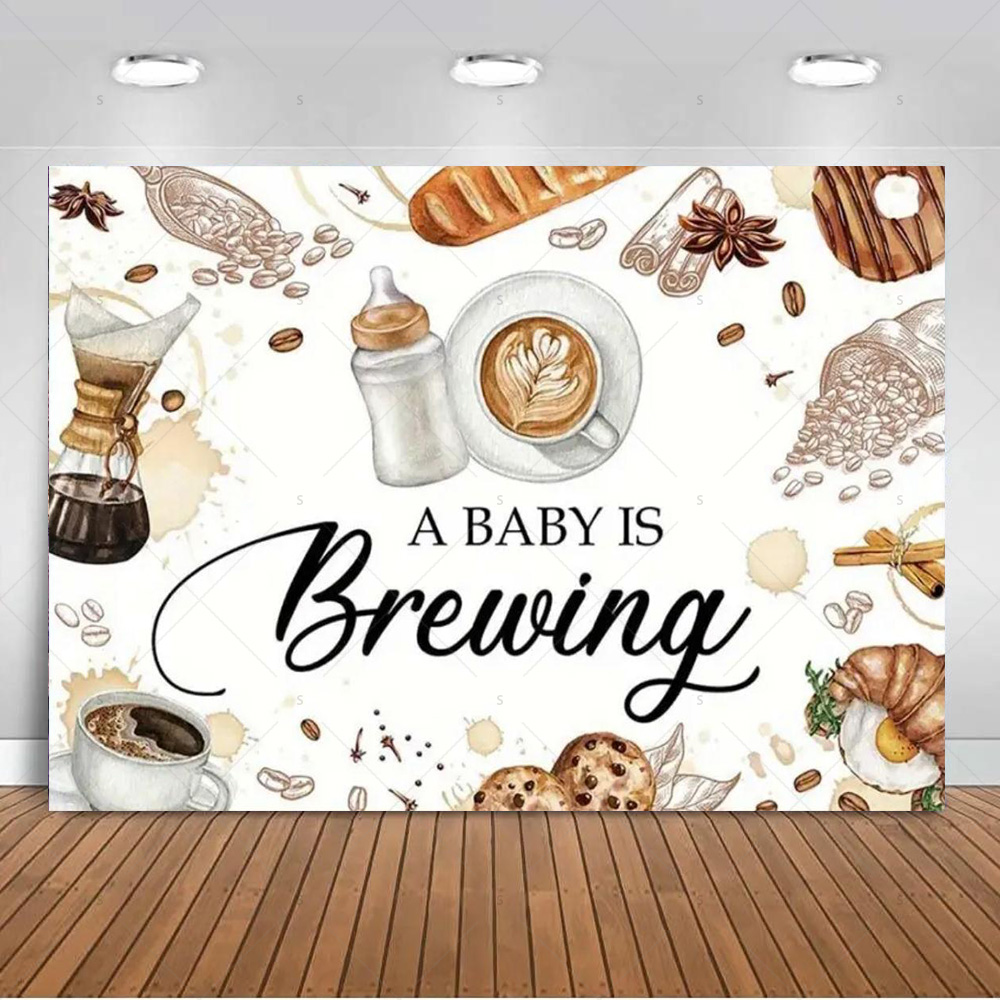 Coffee Theme Backdrop Supplies - Photography Coffee recension och pris