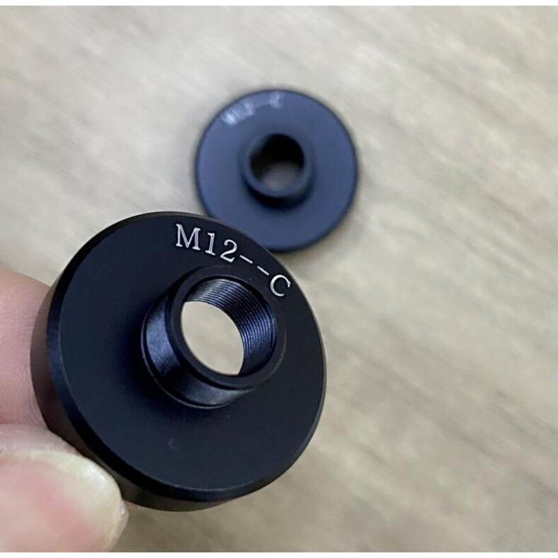 1PCS M12x0.5 CCD Microscope Ca - Lens Adapter Ring recension och pris