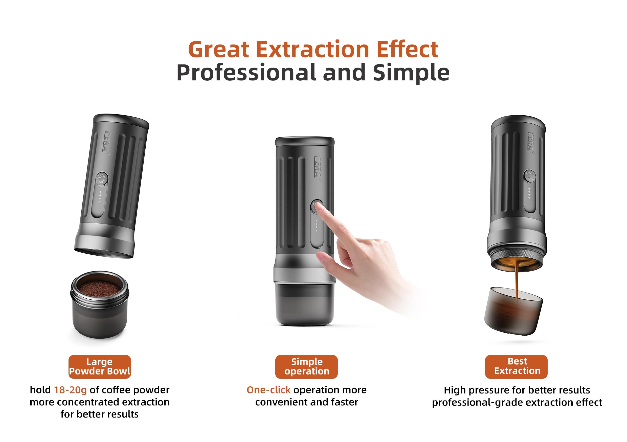 CERA+PCM03S-MAX Portable Coffe - Photography Coffee recension och pris
