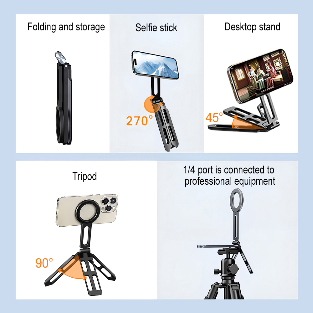 Magnetic Phone Holder Four-axi - Photography Videos recension och pris