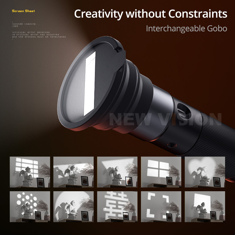 SIDANDE Videography Flashlight - Camera Cage Baseplate recension och pris