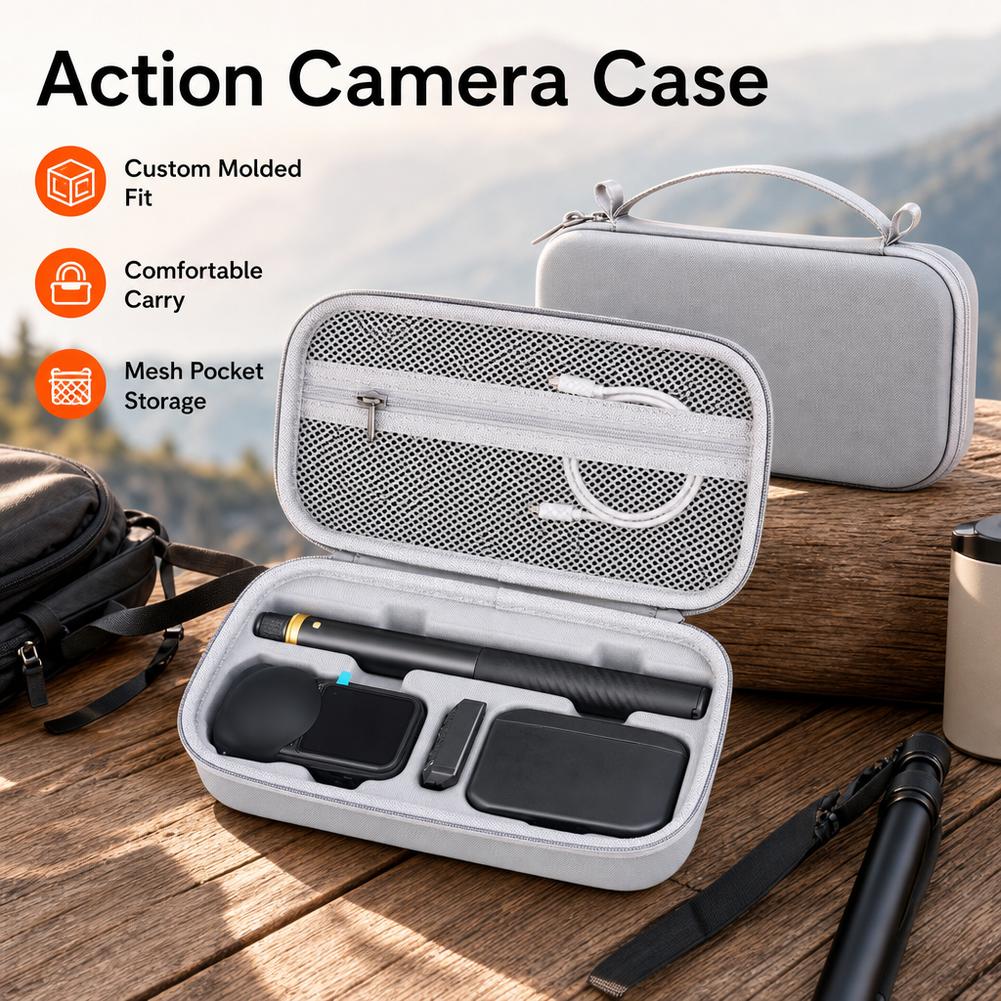 For Insta360 X6 Hard EVA Carry - Lens Case Pouch recension och pris