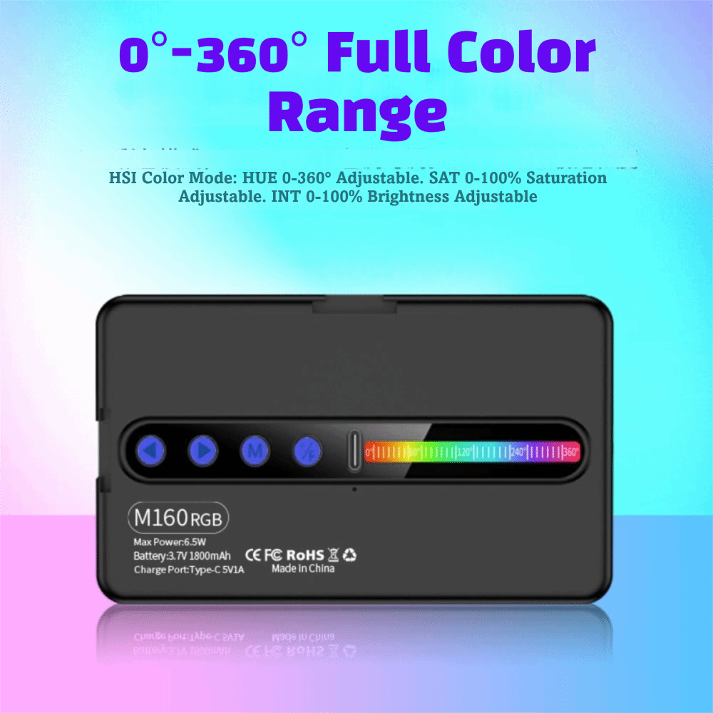 Dimmable RGB LED Video Light F - Photography Videos recension och pris